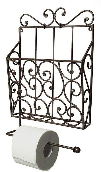 Ambiente Haus Deko-Wandregal Zeitungs-/Toilettenrollenhalter, vintage, 1-tl günstig online kaufen