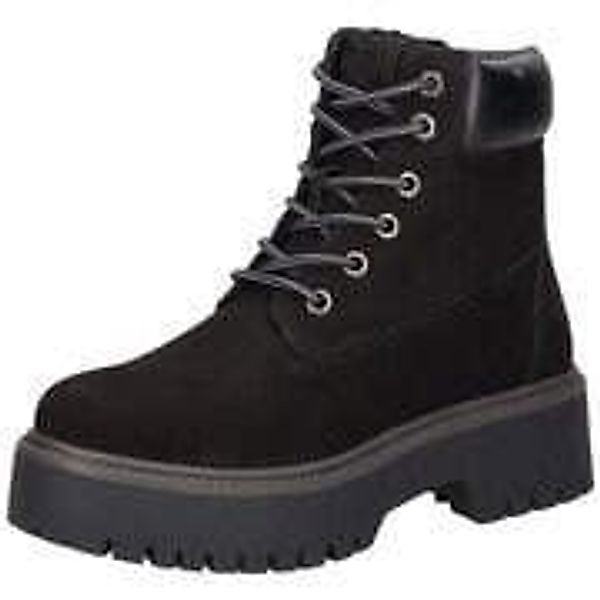Bullboxer Schnür Boots Damen schwarz günstig online kaufen