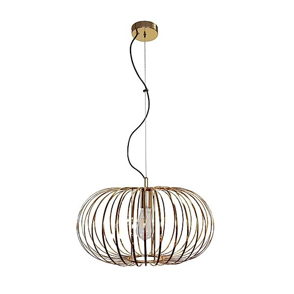 Hängeleuchte Globe, Ø 51 cm, goldfarben, 1-flammig, E27 günstig online kaufen