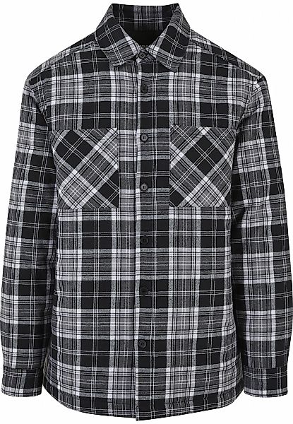 URBAN CLASSICS Langarm-Poloshirt "Urban Classics Herren Padded Checked Shir günstig online kaufen