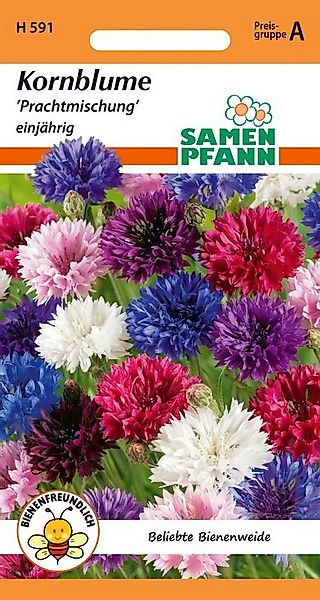 SAMEN PFANN Blumensamen Kornblume, gefüllte Mischung - Saatgut Samen, Centa günstig online kaufen