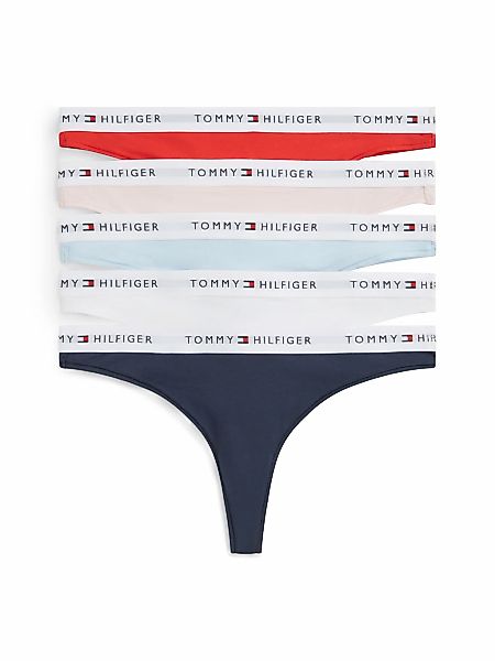 Tommy Hilfiger Underwear Tanga 5 Stk. Körpernahe Passform mit elastischem B günstig online kaufen