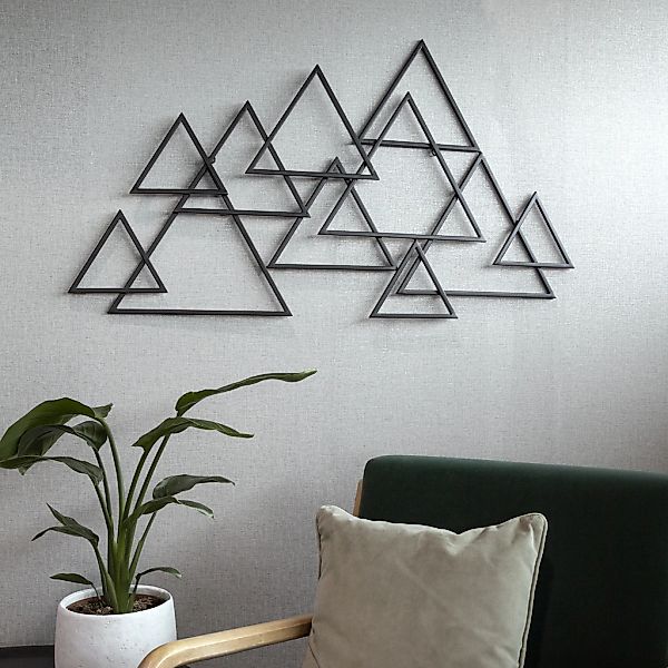 Art for the home Wandbild "Modern Geo", Art-Landschaft, (1 St.), ration Met günstig online kaufen