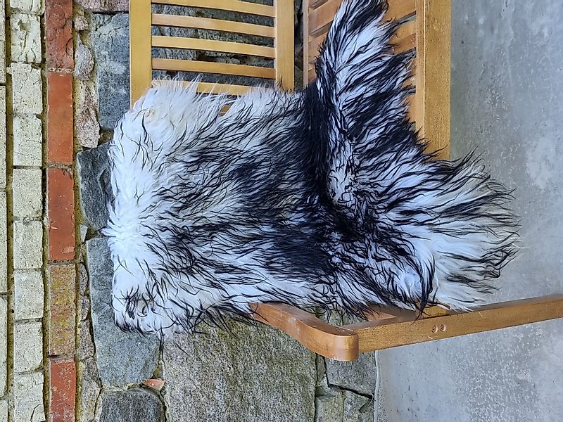 Provellus Fellteppich Premium, Langhaar Island Schaffell Lammfell Natur loc günstig online kaufen