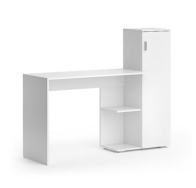 Vicco Schreibtisch Ritz, Weiß, 141.2 x 45.2 cm günstig online kaufen
