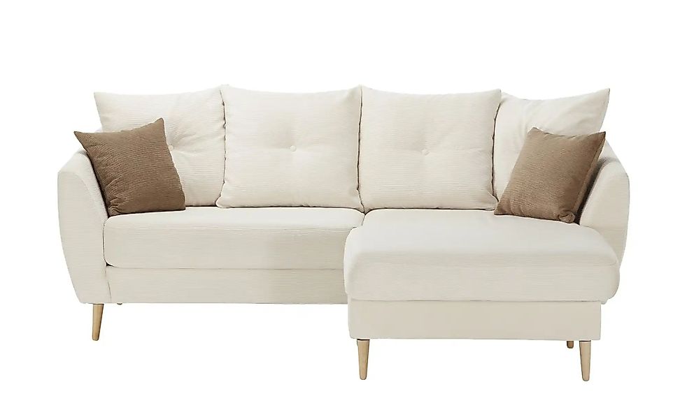 Ecksofa  Flash ¦ beige ¦ Maße (cm): B: 211 H: 92 T: 154.0 Polstermöbel > So günstig online kaufen