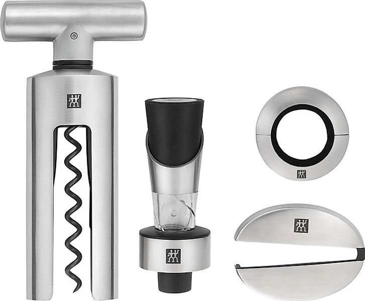 Zwilling Weinflaschenöffner "Sommelier" Sommelier Set, Edelstahl, 4-tlg. günstig online kaufen