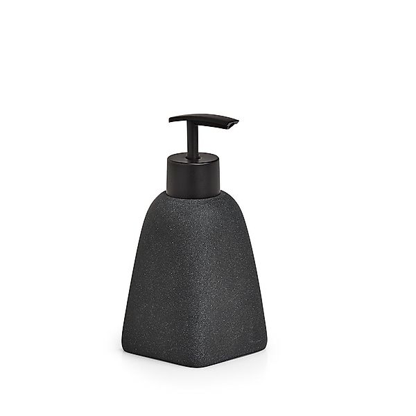 Zeller Present Badaccessoire-Set Seifenspender "Dark Stone, günstig online kaufen