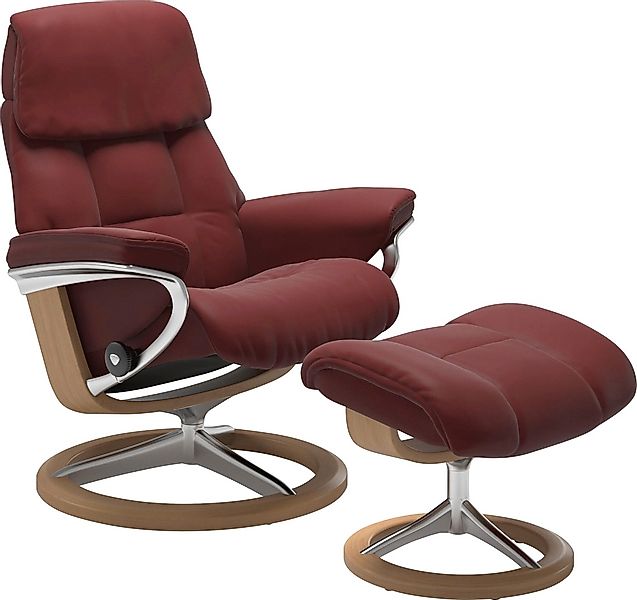 Stressless Relaxsessel "Ruby" Set, Relaxsessel mit Hocker, mit Signature Ba günstig online kaufen