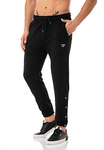 RedBridge Jogginghose mit Druckknöpfen Sportlicher Look mit schmaler Passfo günstig online kaufen