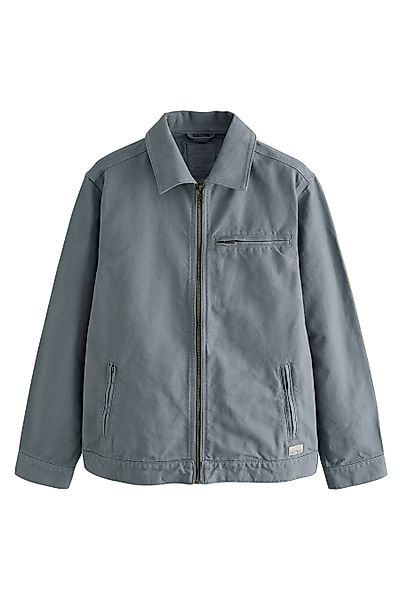 Next Canvasjacke Arbeitsjacke mit Cordkragen 100 günstig online kaufen