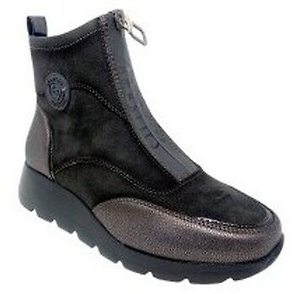 Amarpies  Schuhe 27098 amd graue Damen-Ankle-Boots günstig online kaufen