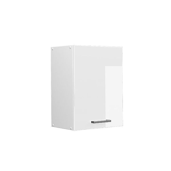Vicco Schranksystem R-Line, Weiß Hochglanz/Weiß, 45 günstig online kaufen