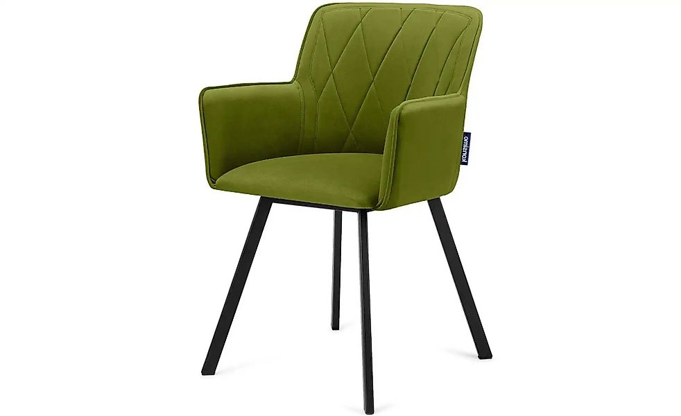 KONSIMO Polsterstuhl   ¦ grün ¦ Maße (cm): B: 56 H: 84 Stühle > Polsterstüh günstig online kaufen