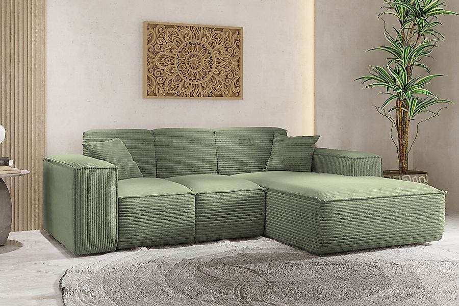 Kaiser Möbel Ecksofa Eckcouch SIENA L-Form, günstig online kaufen