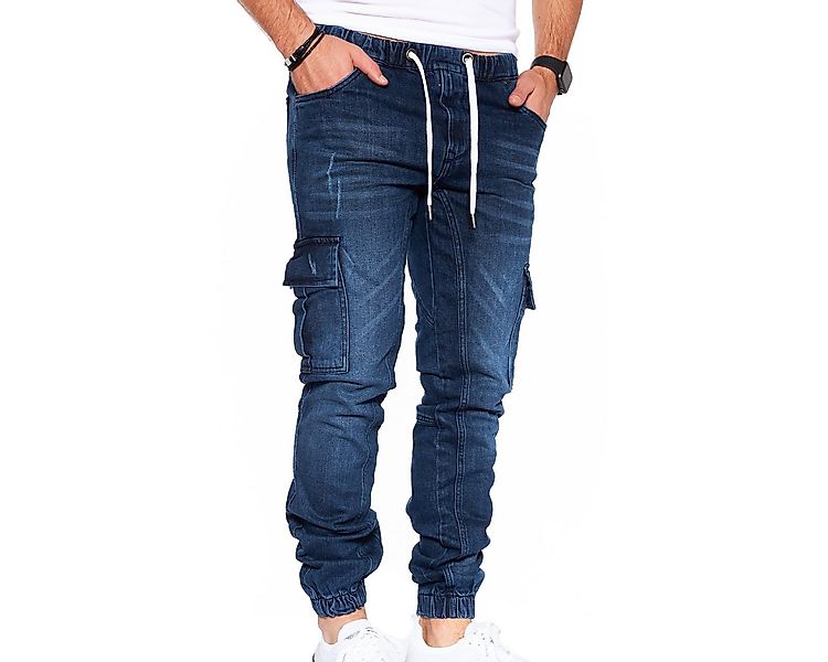 Styleko Cargohose 8003 Cargo Jeans Herren Cargohose für Herren Jeans Cargoh günstig online kaufen