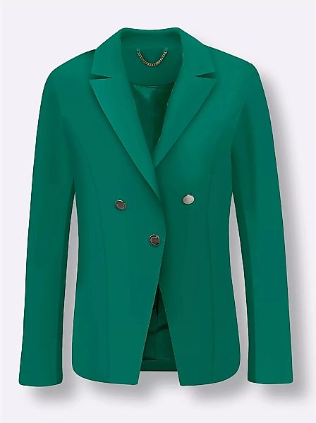 CREATION L PREMIUM Jackenblazer "Seiden-Baumwoll-Blazer" günstig online kaufen