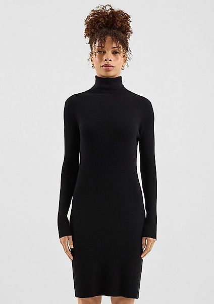 QS Midikleid Kleid Geripptes Strickkleid günstig online kaufen