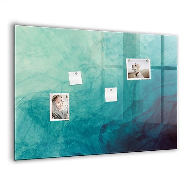 Tulup Magnettafel Aus Glas Abstraktionstiefe 100x70 cm Whiteboard Magnetisc günstig online kaufen
