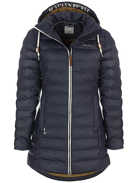 Dry Fashion Regenmantel Damen PU-Mantel Danzig gesteppt - Outdoor-Jacke win günstig online kaufen
