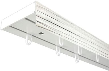 SN DECO GROUP Gardinenschiene "Vorhangschiene SH (1) mit Blende 5 cm" 2 läu günstig online kaufen
