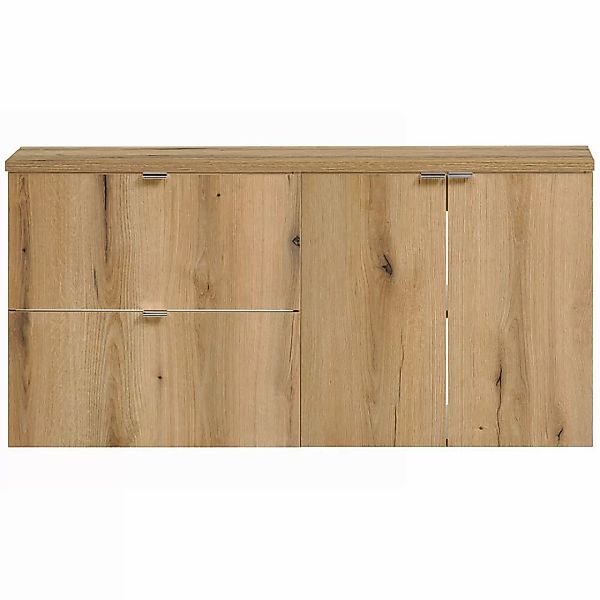 Doppelwaschtisch 120cm, Eiche, NEWPORT-56-OAK günstig online kaufen