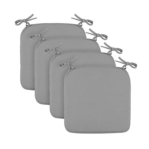 Bestlivings Stuhlkissen Canvas Sitzauflage Uni, Stuhlauflage günstig online kaufen