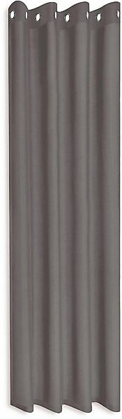 Gerster Vorhang "Ilia" Ösen 1 Stk. tlg. HxB: 235x140, klasischer Uni Ösensc günstig online kaufen