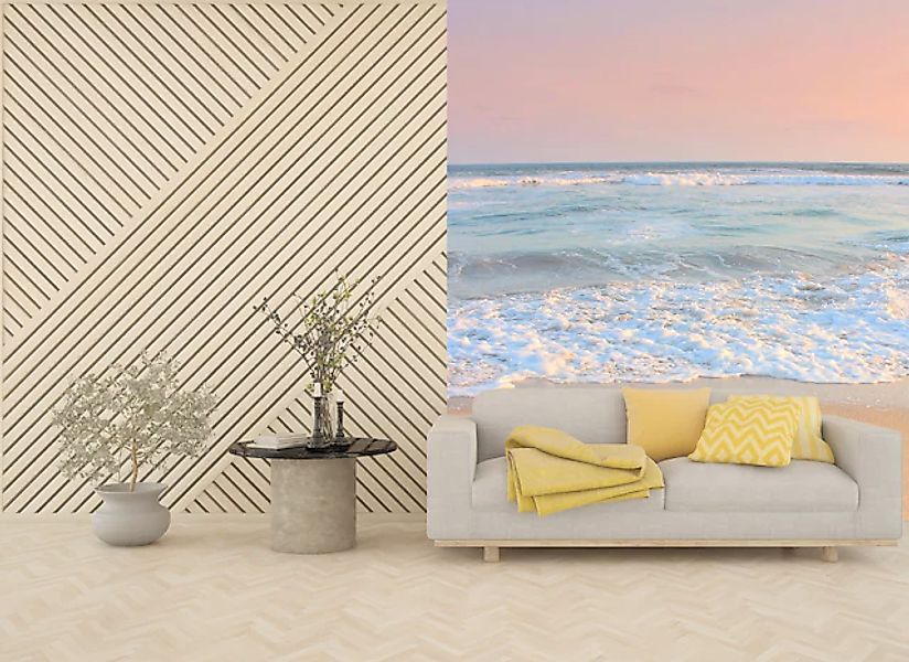 queence Fototapete »Seestern« Meer   Motiv   bedruckt   realistisch glatt W günstig online kaufen