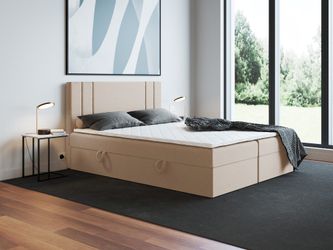 Godre Boxspringbett mit Bettkasten Nardo 130x200 günstig online kaufen