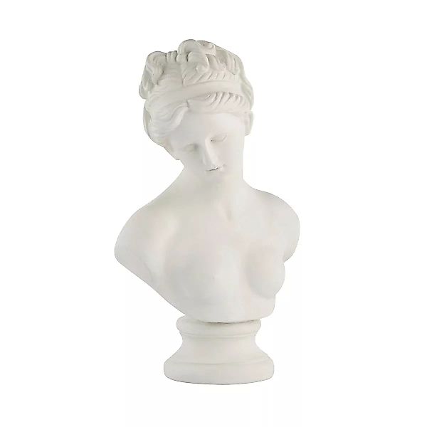 Serafina Skulptur weiß 36cm günstig online kaufen