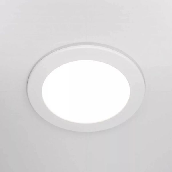 LED Einbauleuchte Stockton in Weiß 12W 1000lm IP44 170mm günstig online kaufen