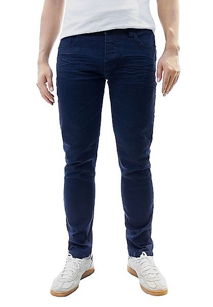 Jaylvis Regular-fit-Jeans Jeans Semi-Slim Fit Knopfverschluss 5-Pocket Semi günstig online kaufen