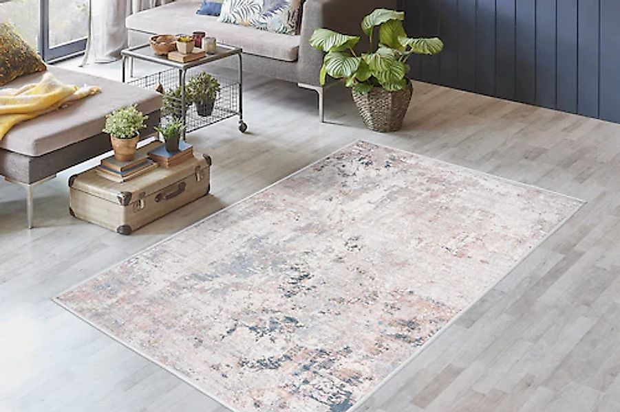 Kayoom Teppich »Magia 725«, rechteckig, 5 mm Höhe, Bedruckter Teppich, ange günstig online kaufen