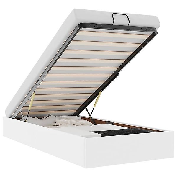 vidaXL Bett Ottoman-Bett ohne Matratze Weiß günstig online kaufen