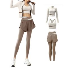 Blusmart Yogatop Damen Yoga Fitness Sportbekleidungsset günstig online kaufen