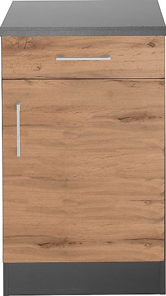 KOCHSTATION Unterschrank "KS-Colmar" 50 cm, mit Metallgriff, für viel Staur günstig online kaufen