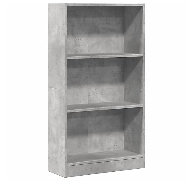 vidaXL Bücherregal Bücherregal Betongrau 60x24x109 cm Holzwerkstoff, 1-tlg. günstig online kaufen