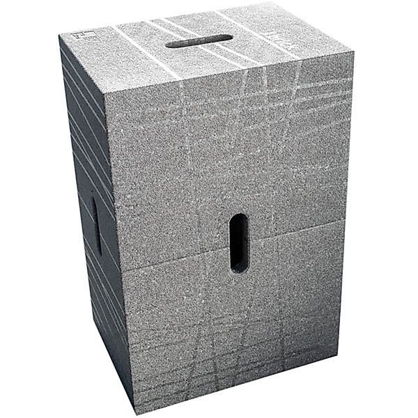 Xbrick® Sitzwürfel Hocker multifunktionaler Baustein hellgrau günstig online kaufen