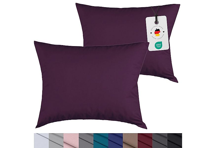 Carpe Sonno Kissenbezug 40x40 40x80 80x80 80x40 2er Set Kissenhülle Mikrofa günstig online kaufen