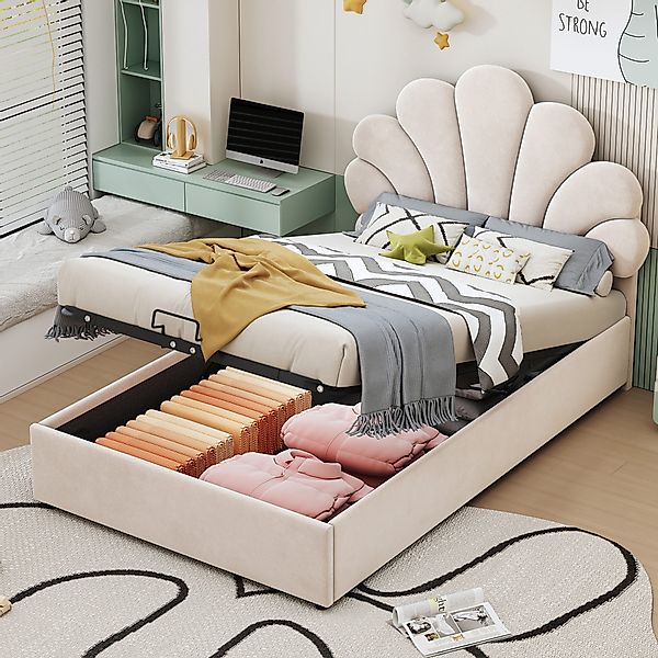 STILVORA Kinderbett 90x200 Kinderbett mit Matratze,Jugendbett günstig online kaufen