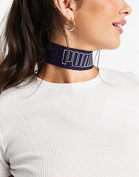 PUMA – Fashion – Halsband in Blau, exklusiv bei ASOS günstig online kaufen