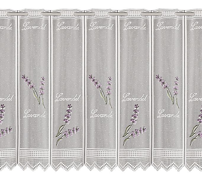 Clever-Kauf-24 Scheibengardine Scheibengardine Lavendel, HxB 45x150cm, günstig online kaufen