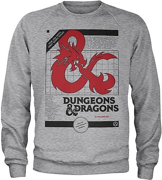 DUNGEONS & DRAGONS Rundhalspullover D&D 3 Volume Set Sweatshirt günstig online kaufen