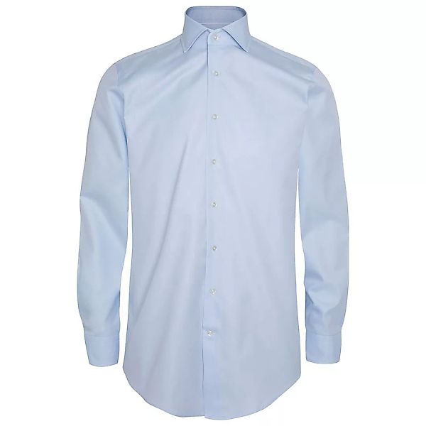 Hackett Mayfair Journey Twill Ks Langarm Hemd L-XL Blue günstig online kaufen
