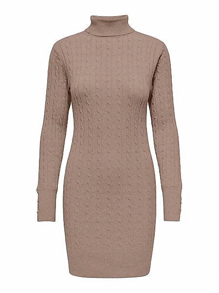 ONLY Strickkleid "ONLLOUIS LS ROLLNECK CABLE DRESS AT KNT" günstig online kaufen