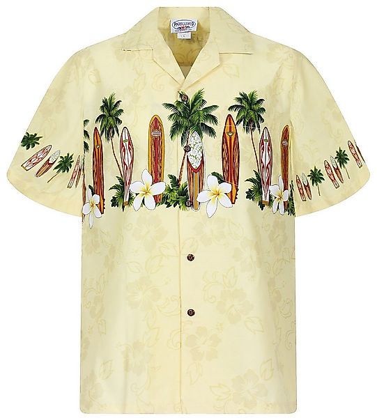 Pacific Legend Hawaiihemd Surfbretter Brustdruck Original Hawaiihemd mit 10 günstig online kaufen