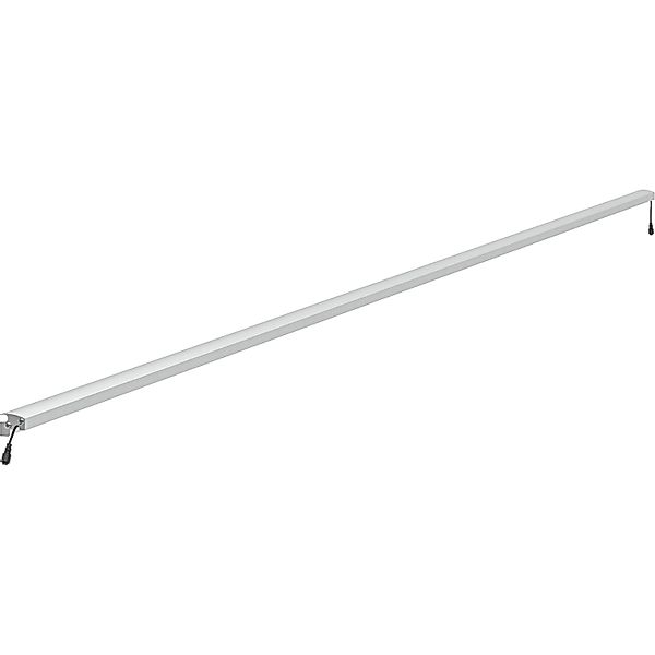 LyghtUp LED-Zaunbeleuchtung Set 3 x LED-Leiste 196 cm Netzteil EU Silber günstig online kaufen