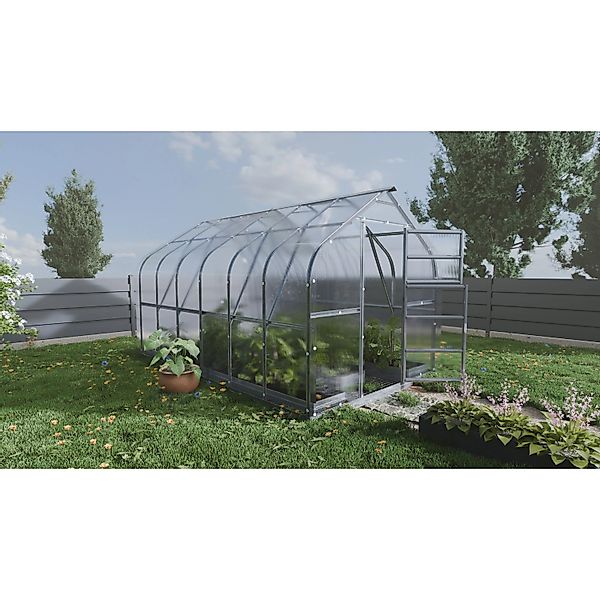 Klasika Greenhouses Standart KLASIKA Gewächshaus 10m², 2,5m x 4m mit 6 mm P günstig online kaufen