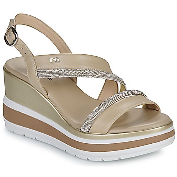 NeroGiardini  Sandalen sandalo in pelle con tacco basso günstig online kaufen